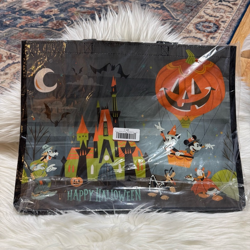 Disney Mickey and Friends Halloween Shopping Bag - One (1) NWT